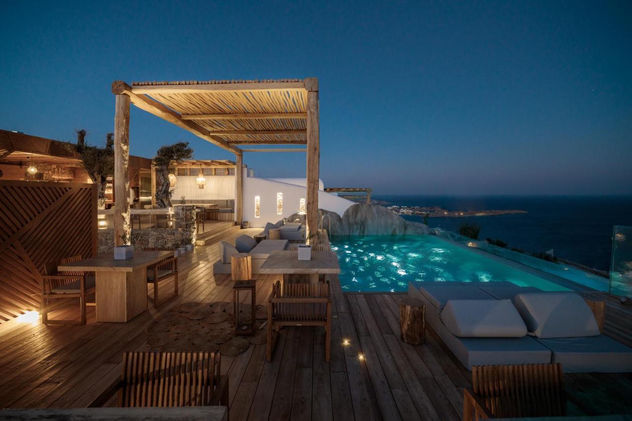 Отель Alissachni Mykonos (Adults Only) Псароу Экстерьер фото