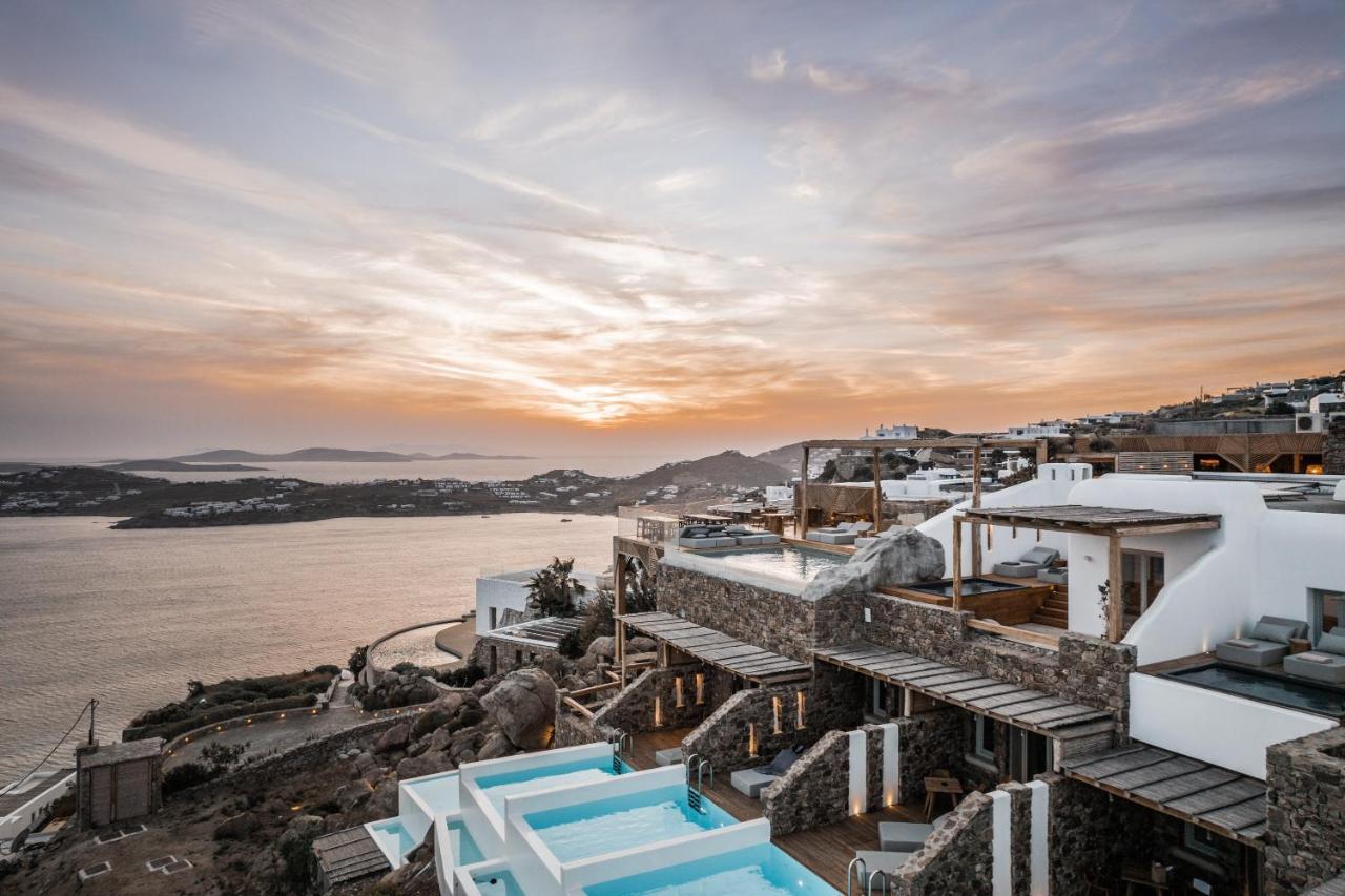 Отель Alissachni Mykonos (Adults Only) Псароу Экстерьер фото