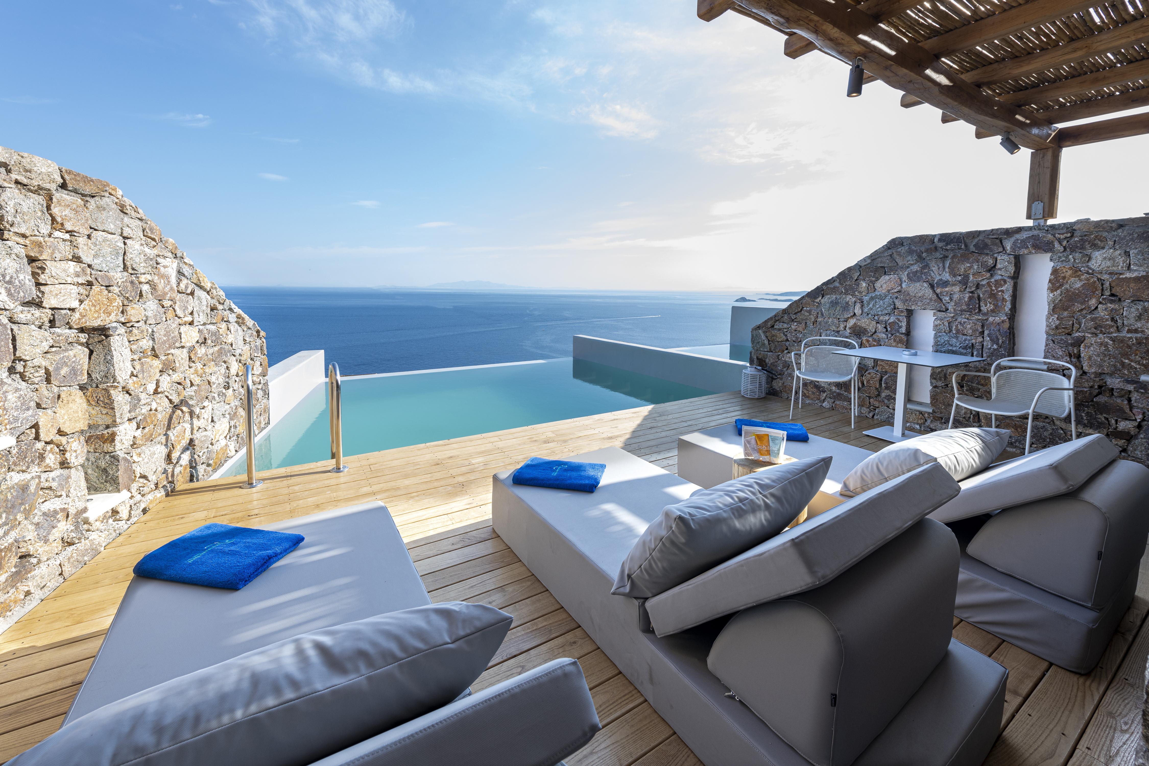 Отель Alissachni Mykonos (Adults Only) Псароу Экстерьер фото