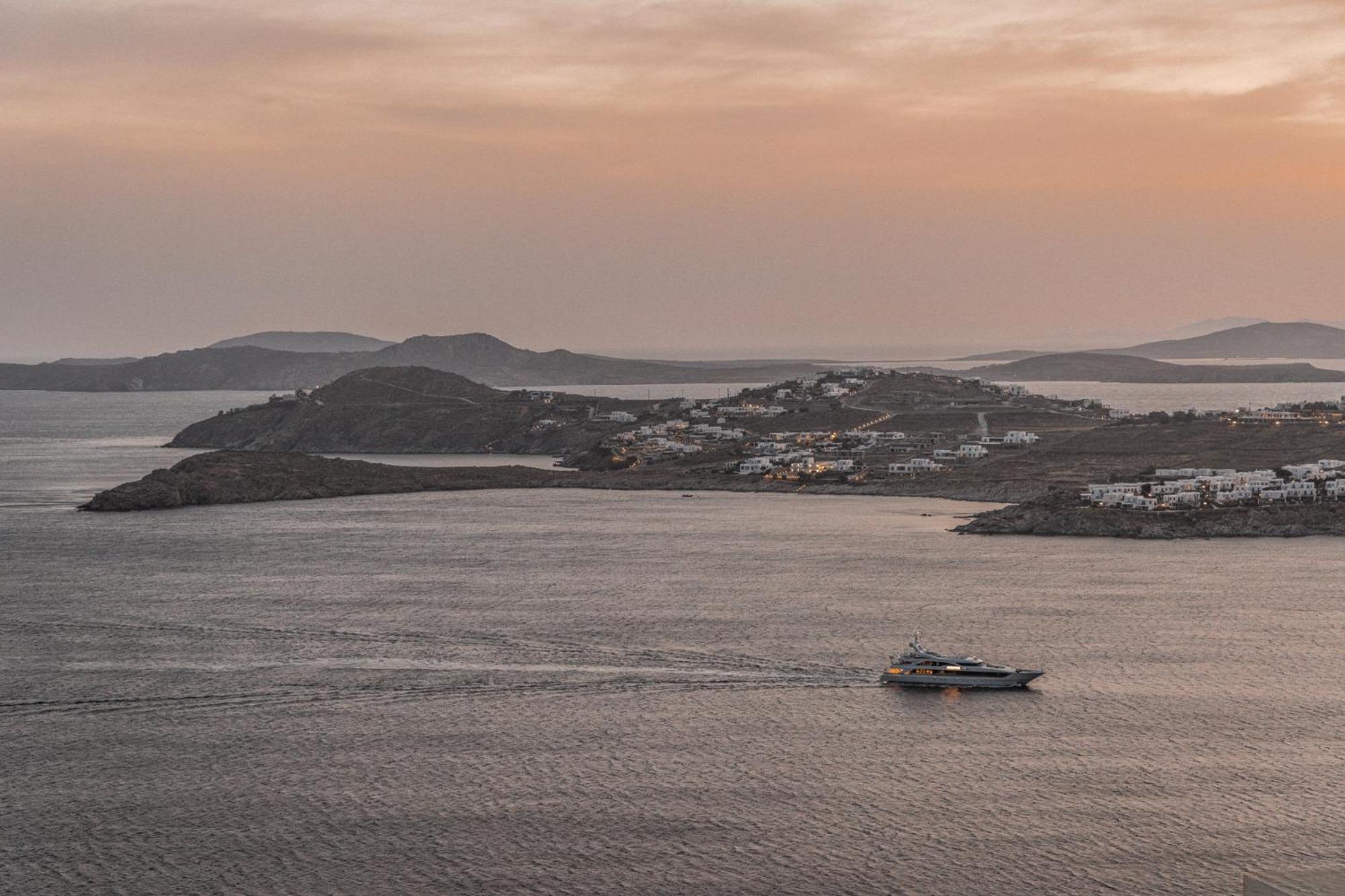 Отель Alissachni Mykonos (Adults Only) Псароу Экстерьер фото
