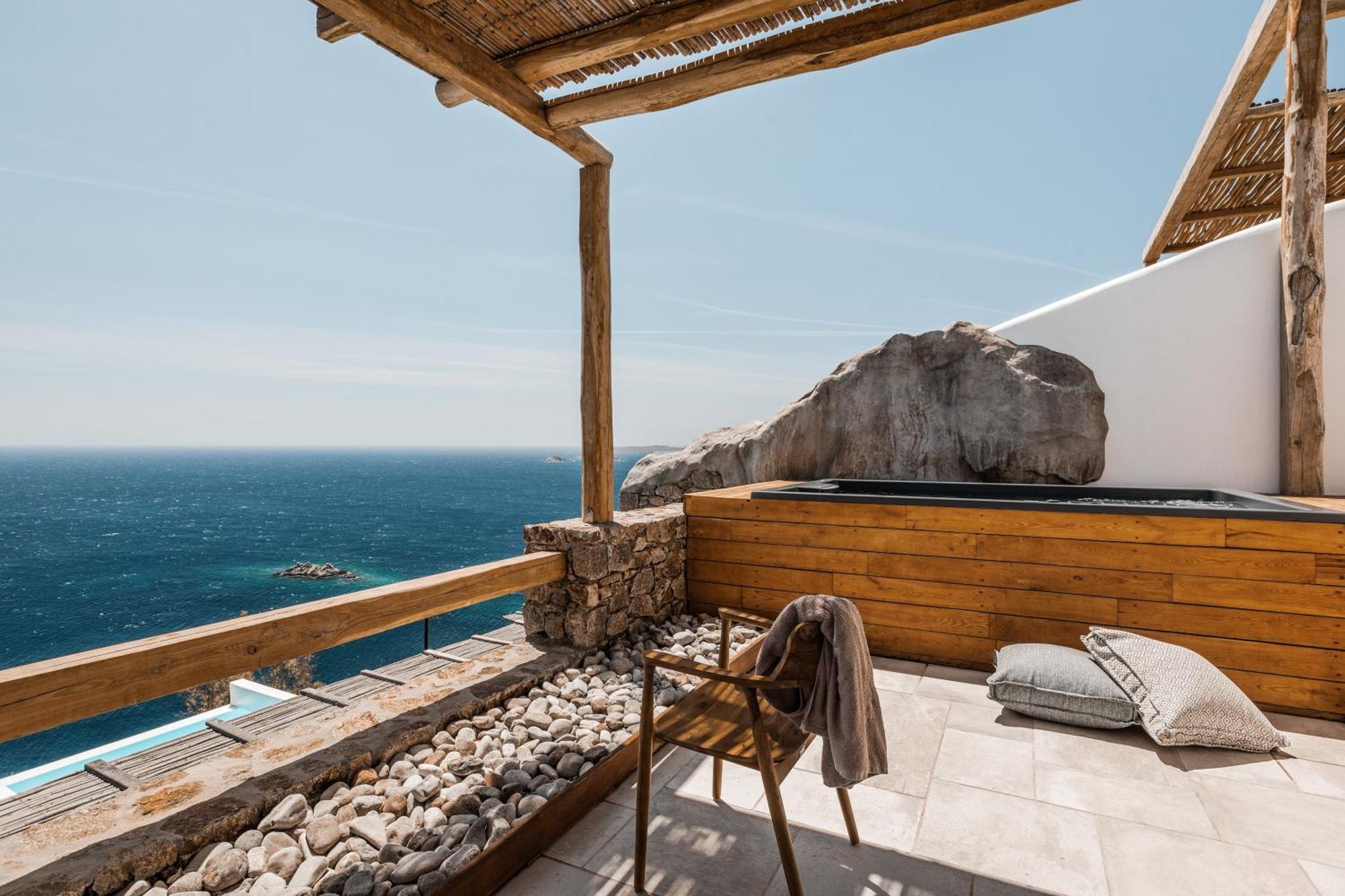 Отель Alissachni Mykonos (Adults Only) Псароу Экстерьер фото